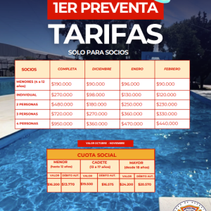 Temporada Pileta 25/26